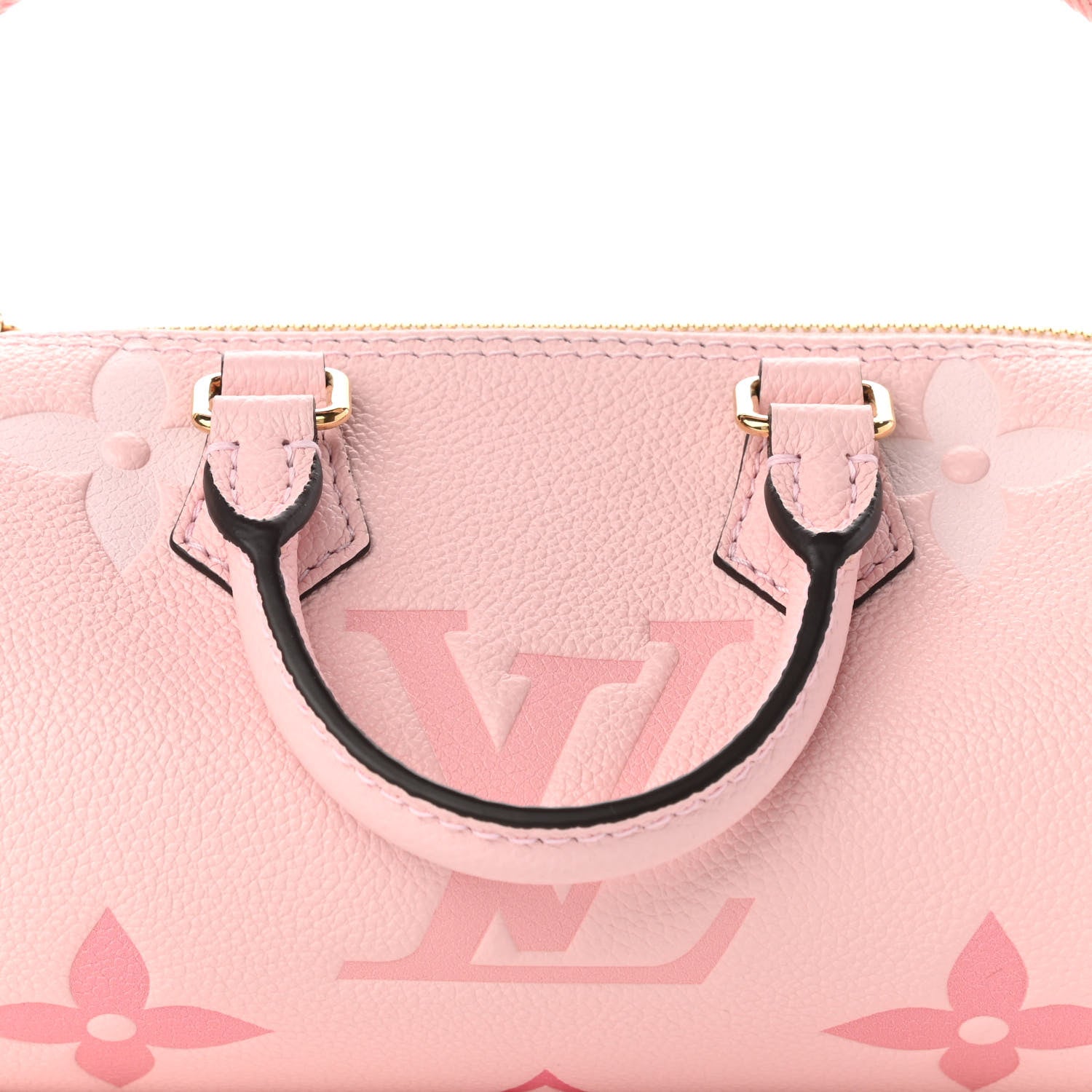 Louis Vuitton Empreinte Monogram Giant By The Pool Papillon BB Bouton De Rose 7 of 12