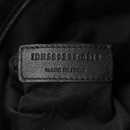 Saint Laurent Vintage Lambskin Chevron Monogram Medium Nolita Amaranto 7 of 10