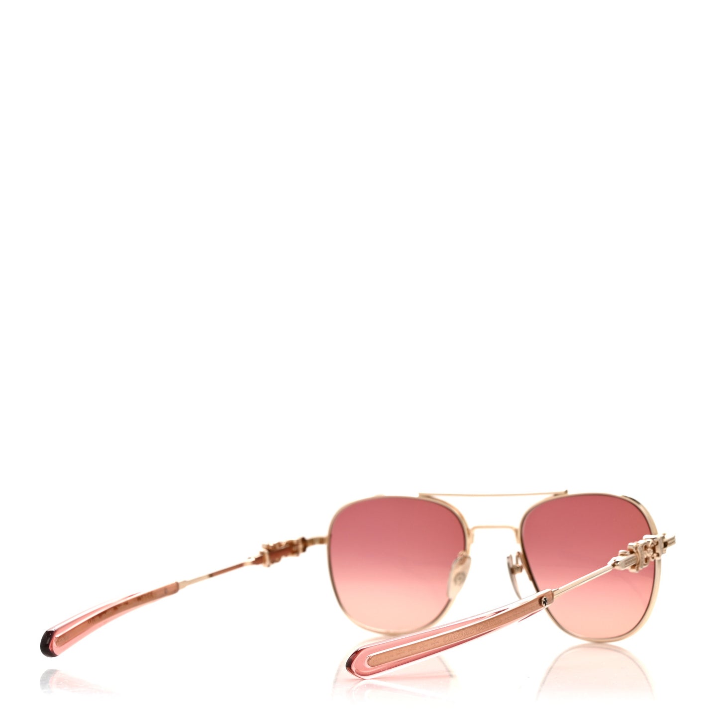 Metal Wence Sunglasses Rose Gold