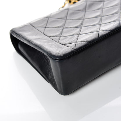 Chanel Lambskin Quilted Medium Single Flap Black 21 of 21