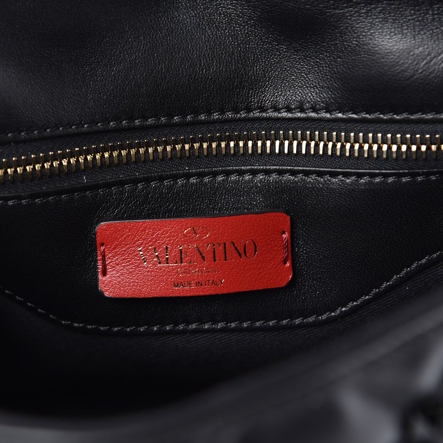 Valentino Garavani Nappa Monochrome Medium Candystud Top Handle Bag Black 6 of 8