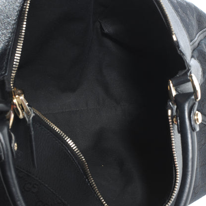 Gucci Monogram D Gold Large Hobo Black 5 of 7