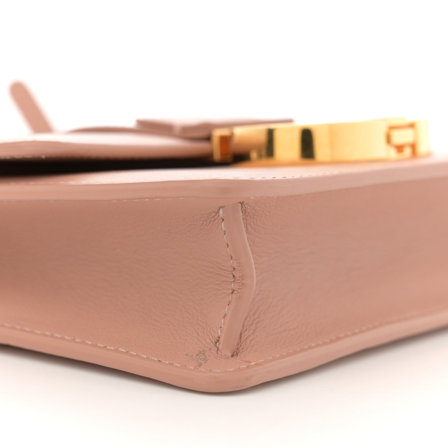 Box Calfskin Micro 30 Montaigne Flap Bag Rose Des Vents