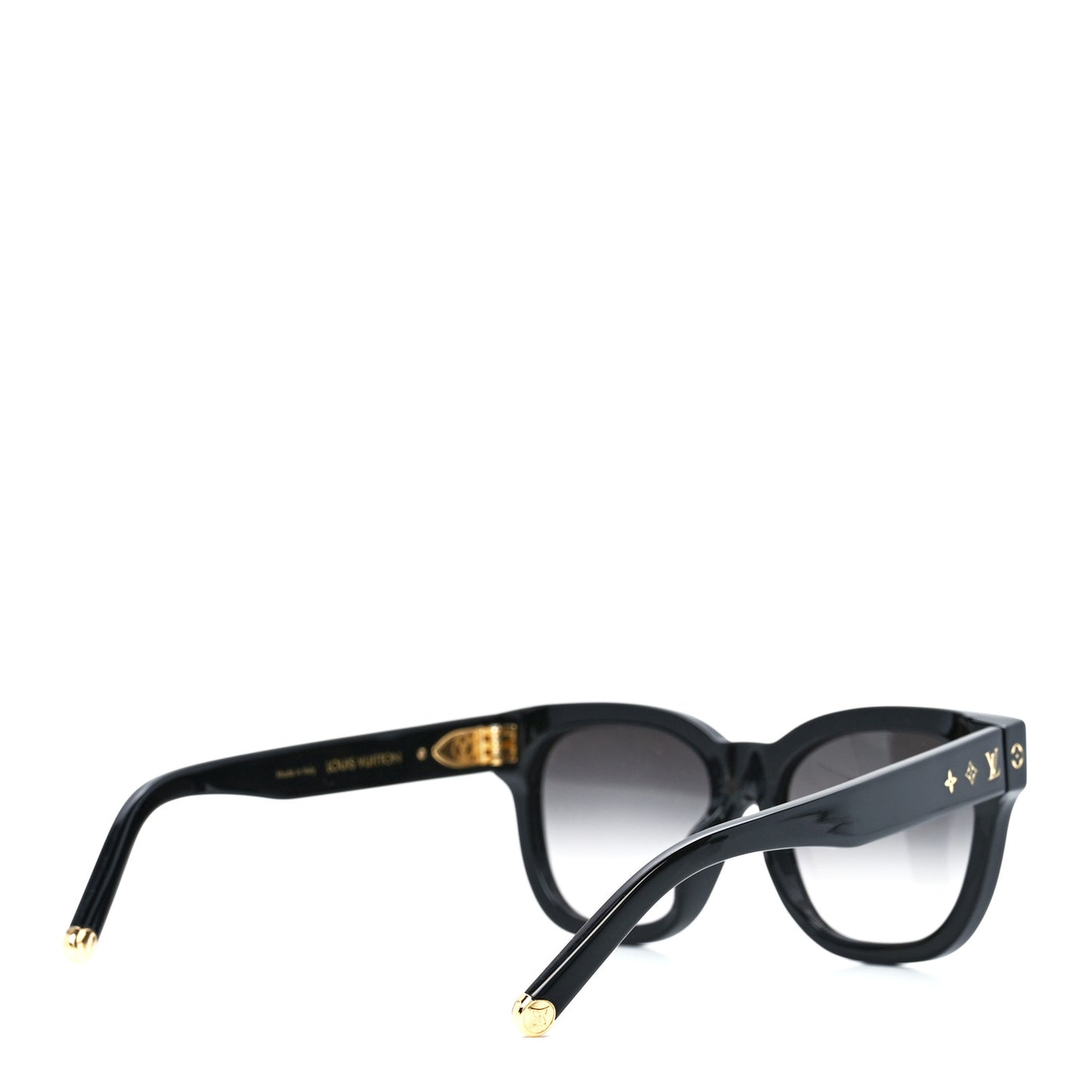 Acetate My Monogram Square Sunglasses Z1523E Black