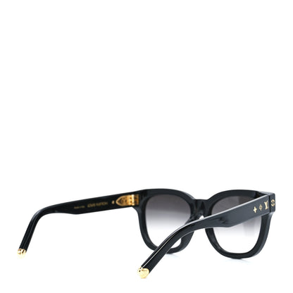 Louis Vuitton Acetate My Monogram Square Sunglasses Z1523E Black 4 of 8
