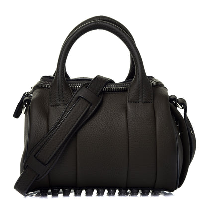 Alexander Wang Pebbled Calfskin Mini Rockie Matte Khaki Green Rhodium Hardware 1 of 10