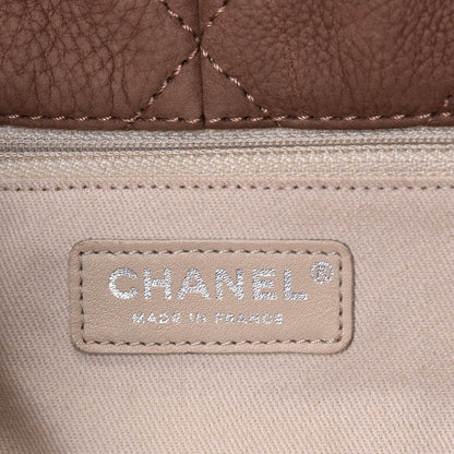 Chanel Ultra Soft Suede Calfskin Natural Beauty Tote Brown 5 of 5