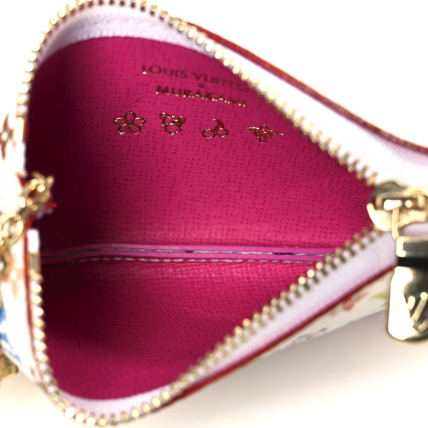 Louis Vuitton LV X TM Monogram Multicolor Key Pouch White 5 of 8