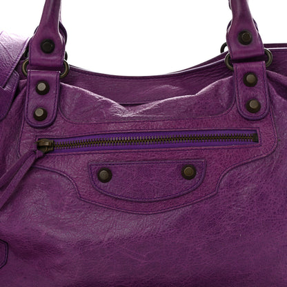 Balenciaga Agneau Classic Hardware City Ultraviolet 9 of 15