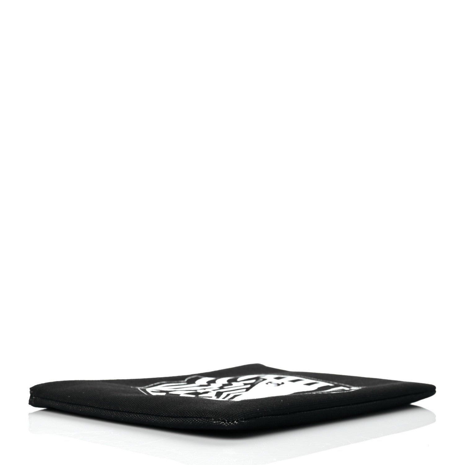 Chanel Canvas La Pausa Large Cosmetic Case Black 4 of 11