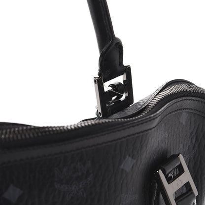 MCM Visetos Heritage Bowler Bag Black 11 of 11