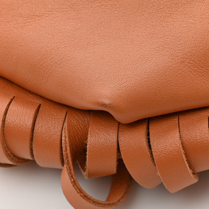 Bottega Veneta Nappa The Fringe Pouch Shoulder Bag Clay 11 of 13