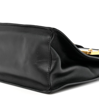 Prada City Calfskin Saffiano Cahier Top Handle Bag Black 8 of 13