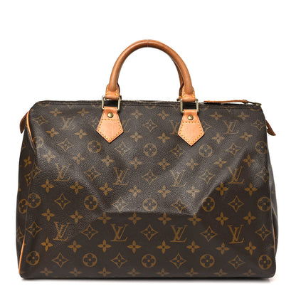 Louis Vuitton Monogram Speedy 35 1 of 9