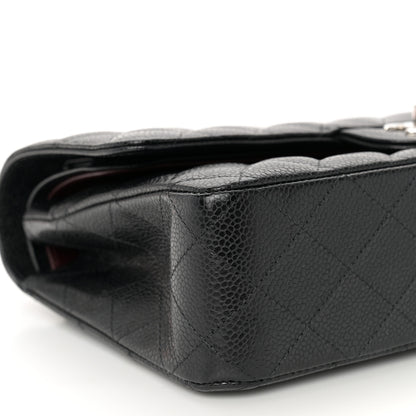 Chanel Caviar Quilted Medium Double Flap Black 9 of 11