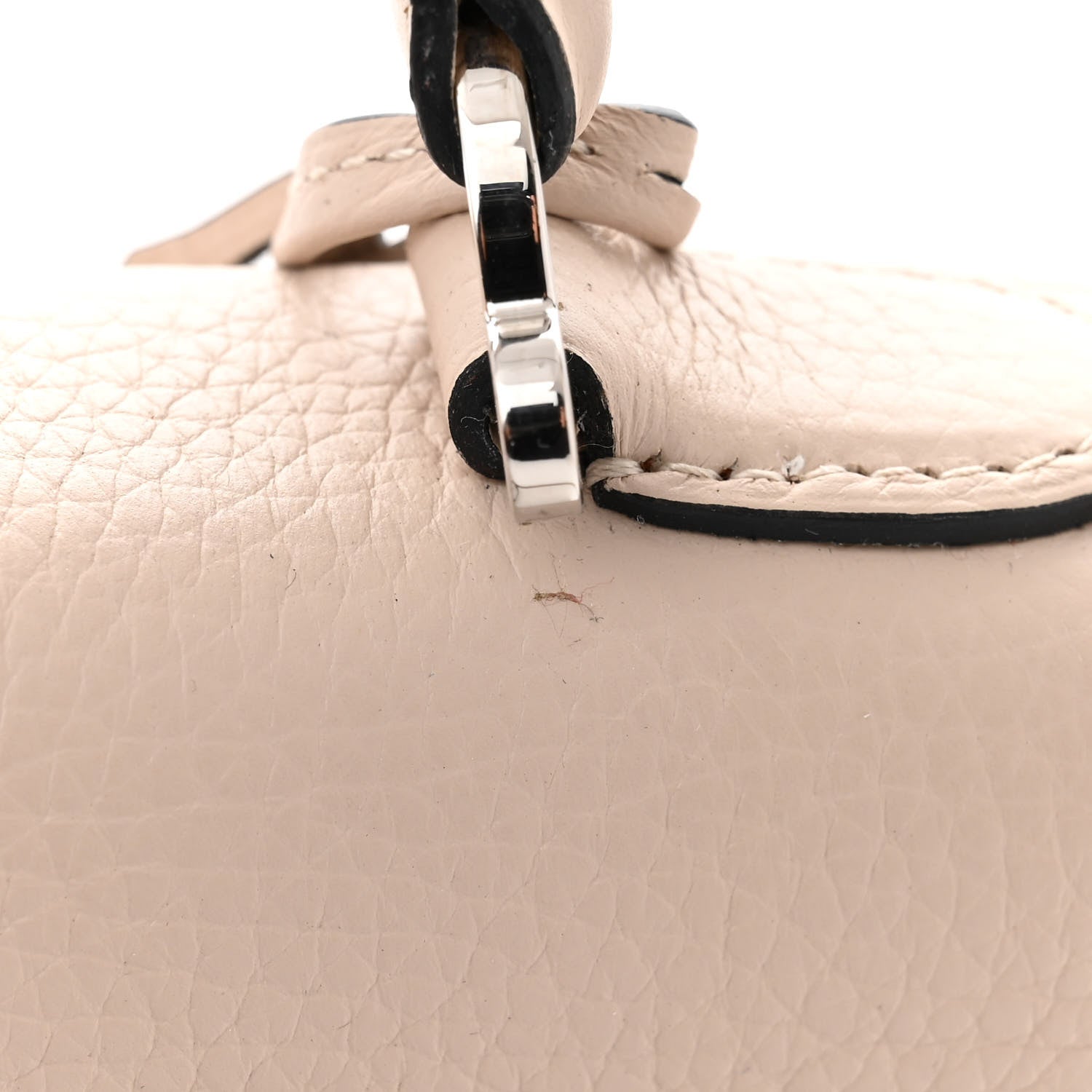 Moynat Taurillon Blush Rejane PM Tourterelle 11 of 12