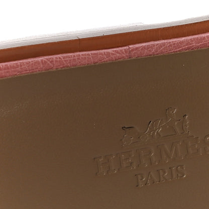 Hermes Ostrich Oran Sandals 37.5 Rouge Blush 12 of 14