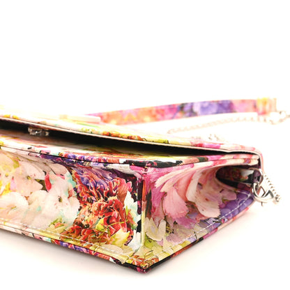 Christian Louboutin Crepe Satin Blooming Loubi54 Crossbody Clutch Multicolor 9 of 9