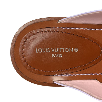 Louis Vuitton Monogram Sunny Flat Thong Sandals 36 Rose Clair Pink 7 of 8