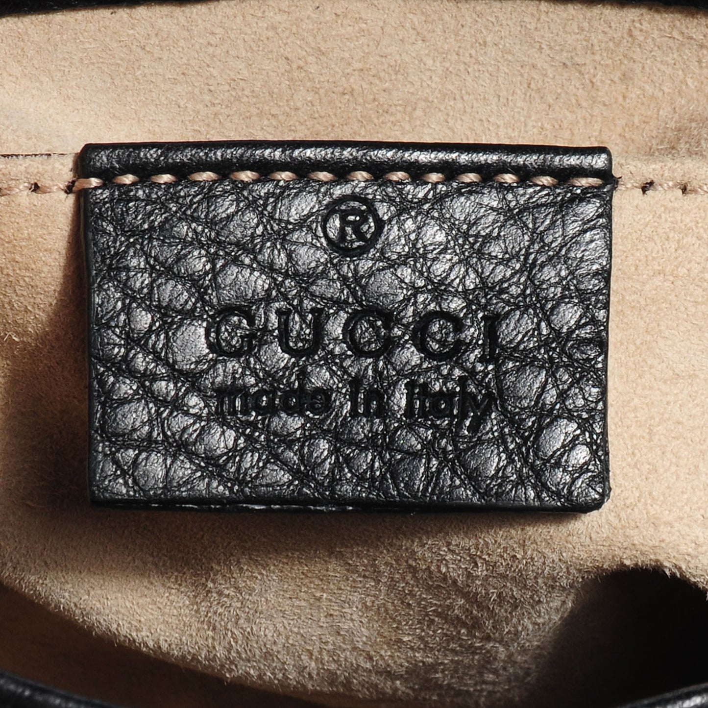 Pebbled Calfskin Small 1973 Chain Shoulder Bag Black