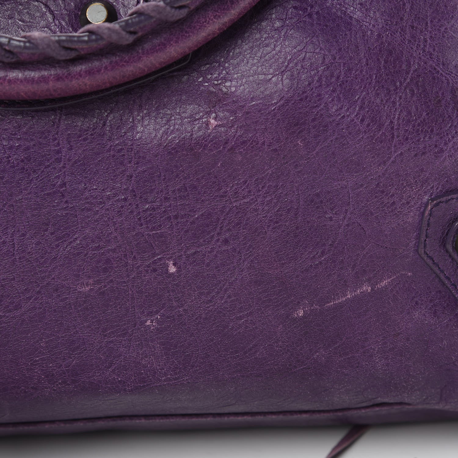 Balenciaga Agneau Classic Hardware City Dark Violet 17 of 19
