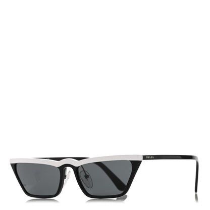 Prada Catwalk Sunglasses SPR 19U Black White 1 of 6