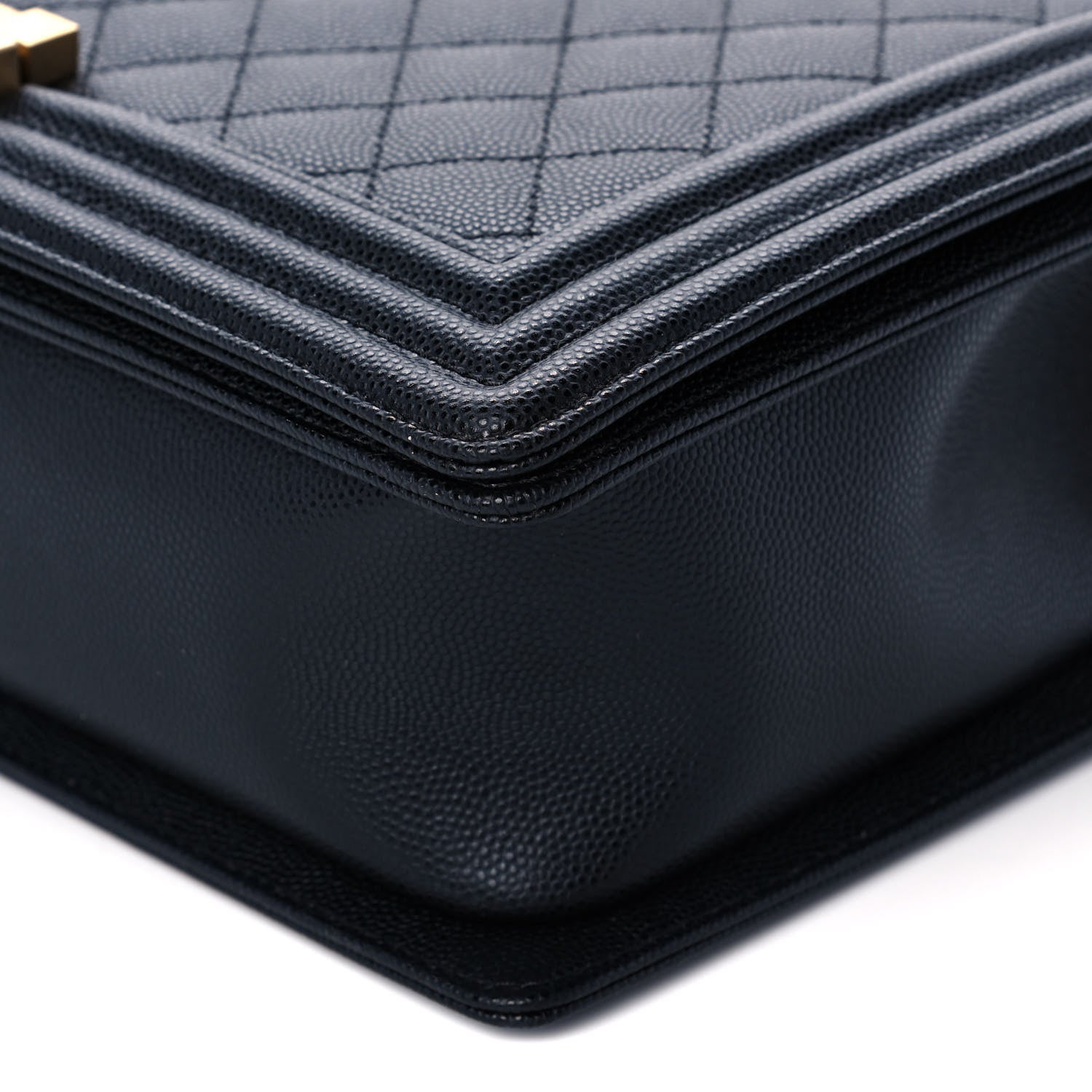 Chanel Caviar Quilted New Medium Boy Flap Black 9 of 10