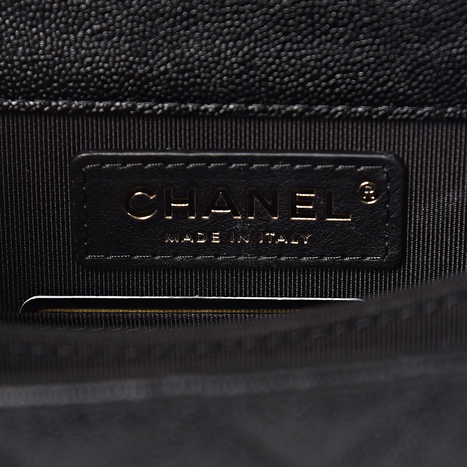 Chanel Caviar Quilted North South Boy Flap Black 8 of 10