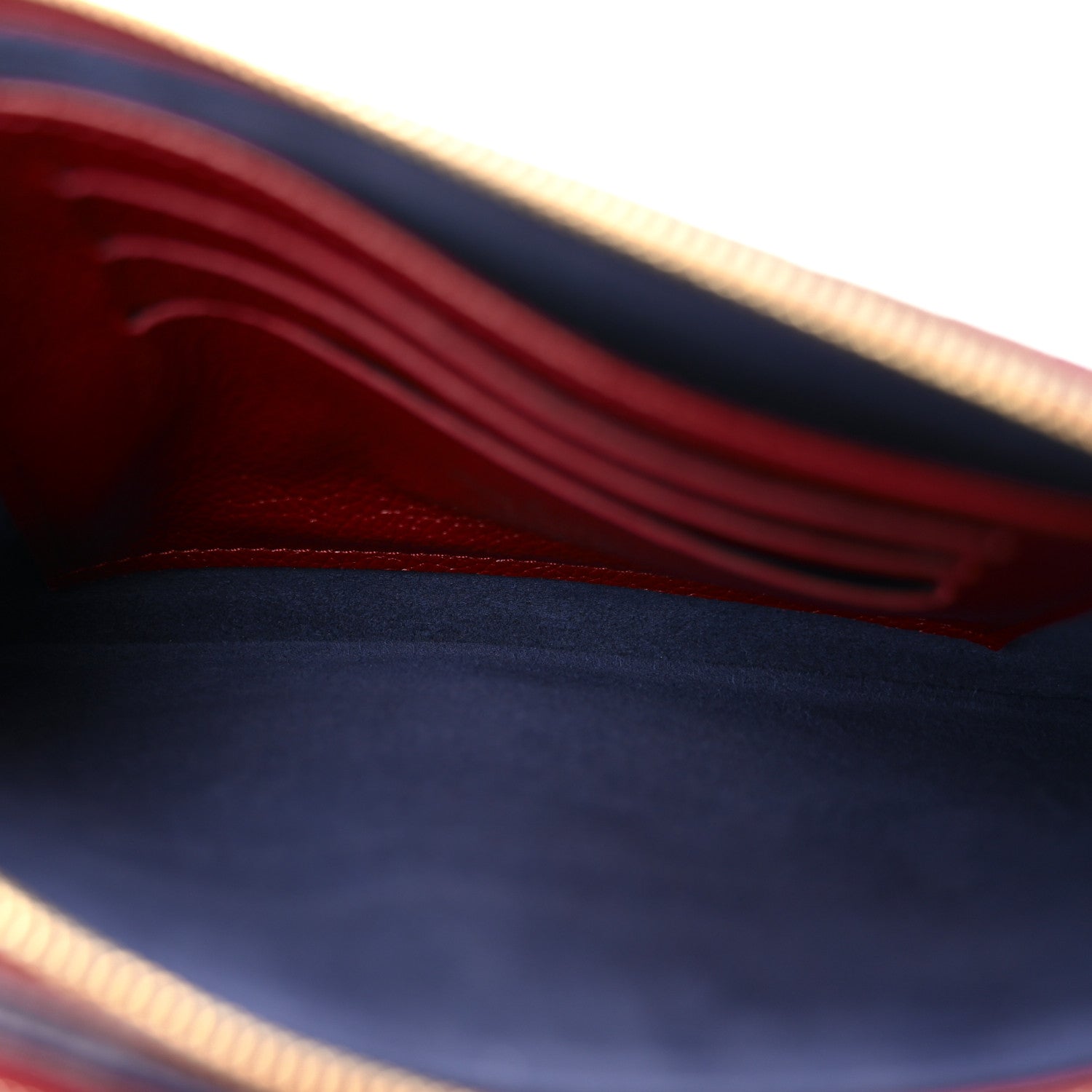 Louis Vuitton Empreinte Double Zip Pochette Cherry Berry 5 of 13