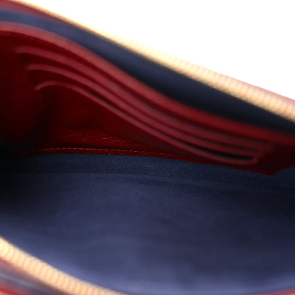 Louis Vuitton Empreinte Double Zip Pochette Cherry Berry 5 of 13