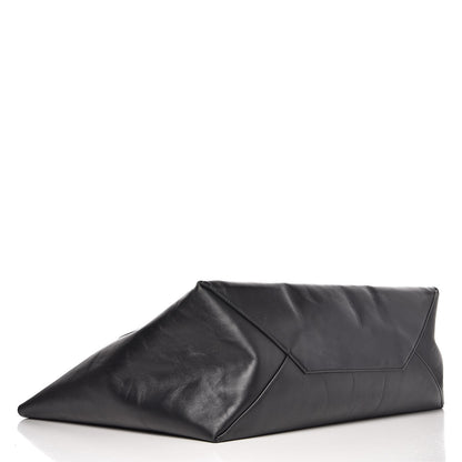 Celine Lambskin Horizontal Cabas Black 4 of 12