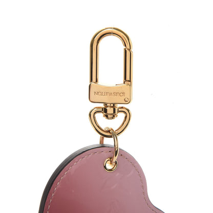 Louis Vuitton Vernis Degrade Heart Bag Charm Pink 3 of 7