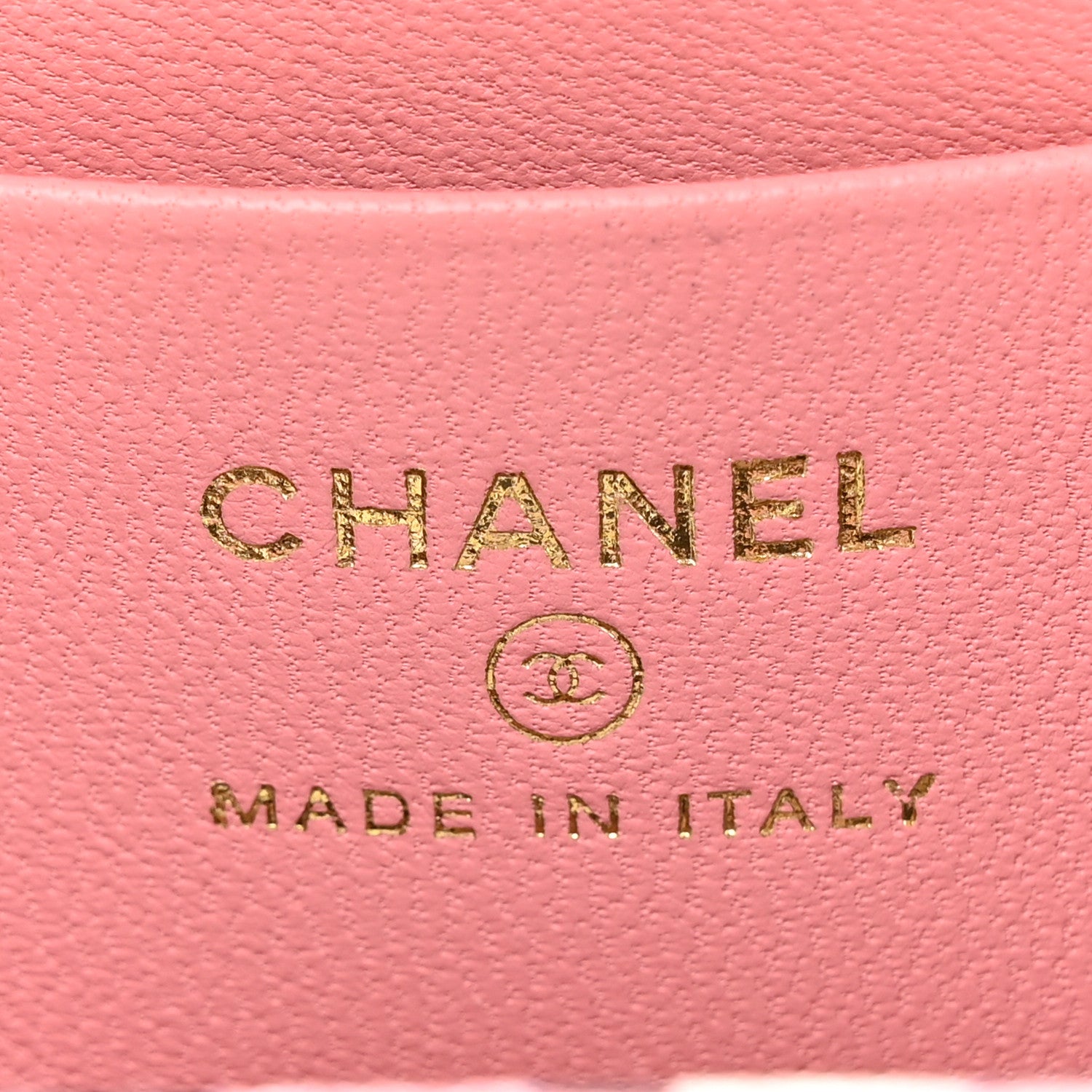 Chanel Lambskin Enamel Quilted Zip Around Coin Purse Wallet Pink 6 of 11