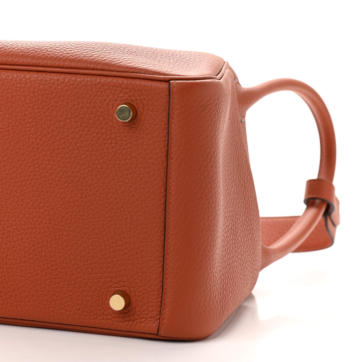 Hermes Taurillon Clemence Lindy 30 Cuivre 9 of 9