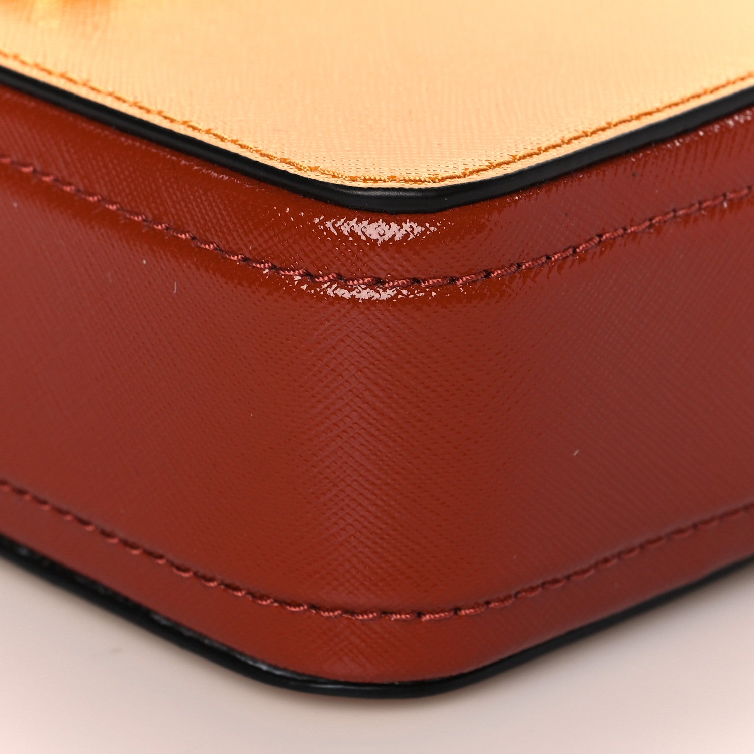 Marc Jacobs Saffiano Small Snapshot Camera Bag Yellow Multi 11 of 11