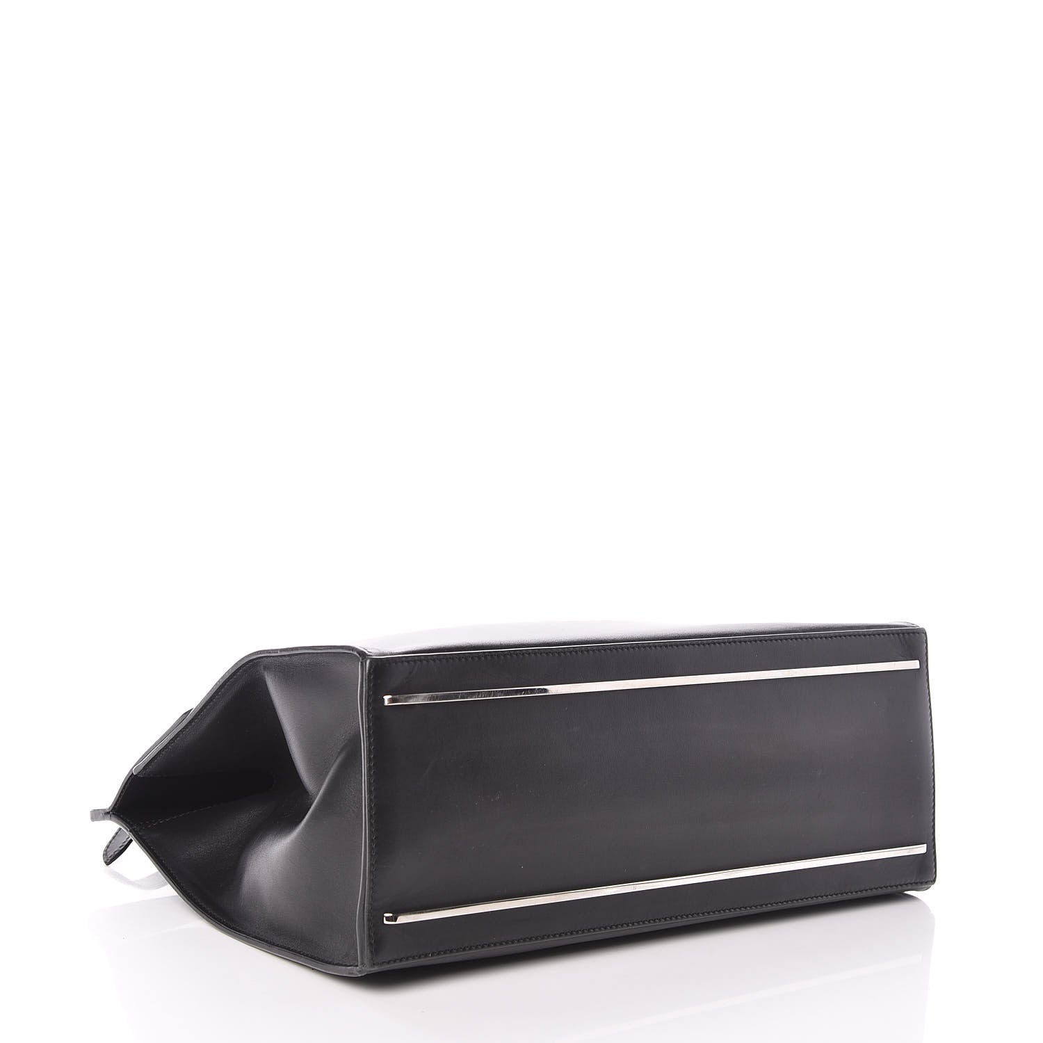 Balenciaga Smooth Calfskin Le Dix M Cartable Shoulder Bag Black 4 of 18