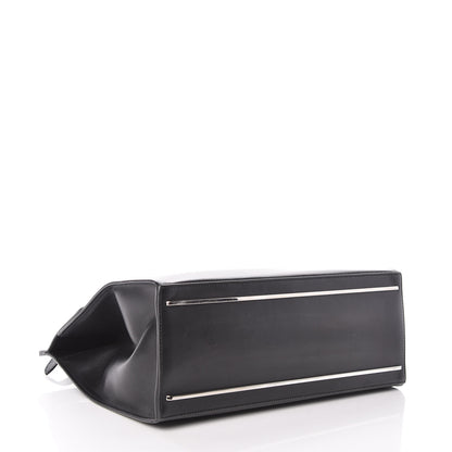 Balenciaga Smooth Calfskin Le Dix M Cartable Shoulder Bag Black 4 of 18