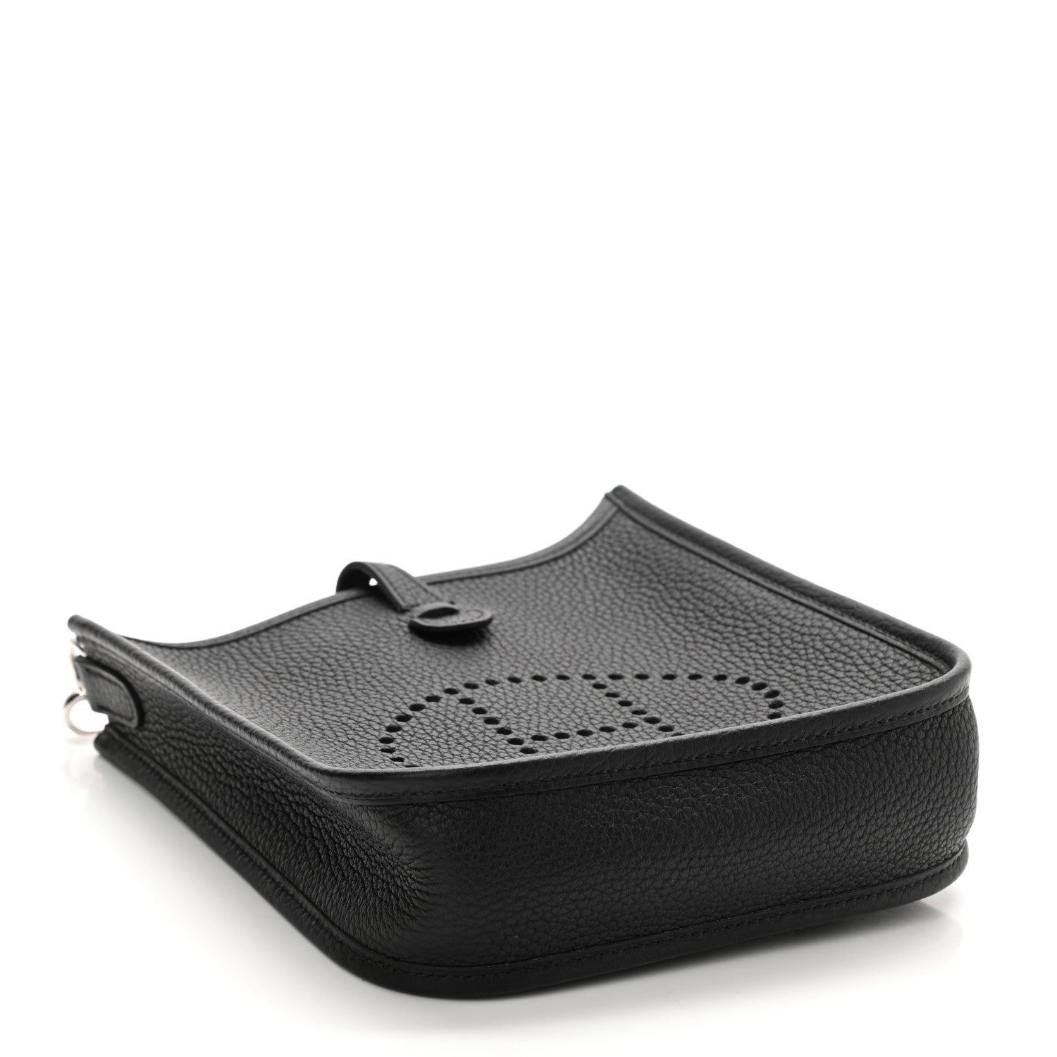 Hermes Taurillon Clemence Evelyne TPM Black 4 of 10