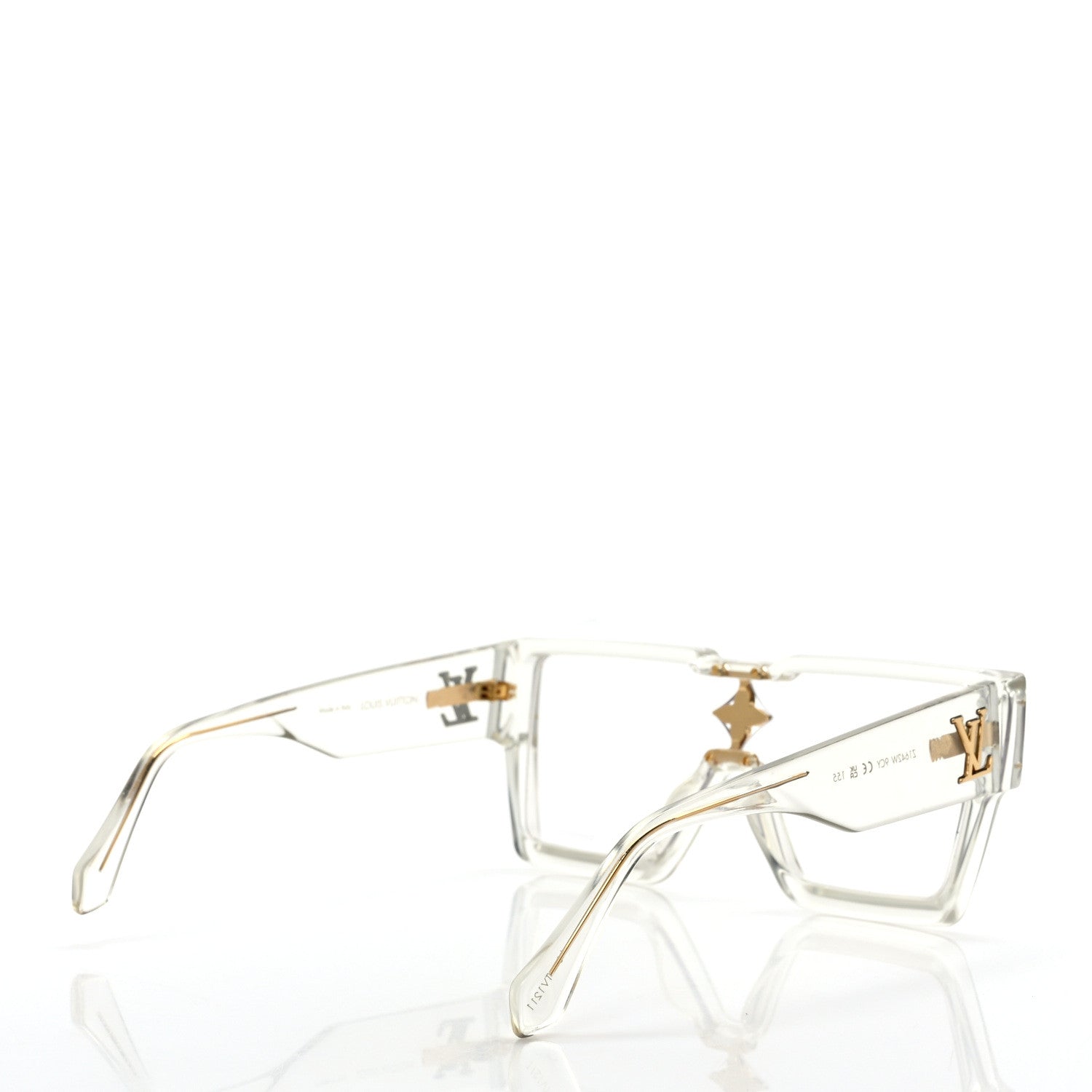 Louis Vuitton Cyclone Sunglasses Z1642W Transparent 4 of 9