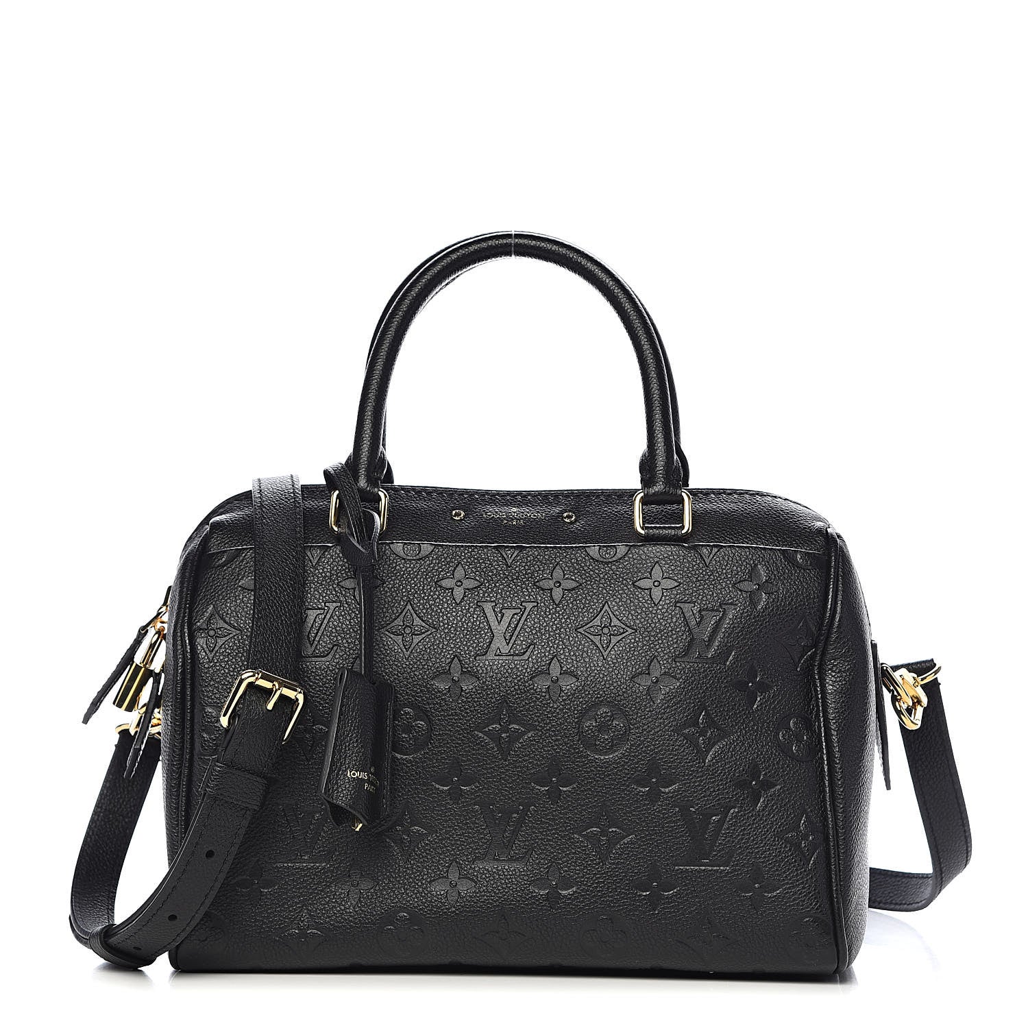 Louis Vuitton Empreinte Speedy Bandouliere 25 NM Black 1 of 10