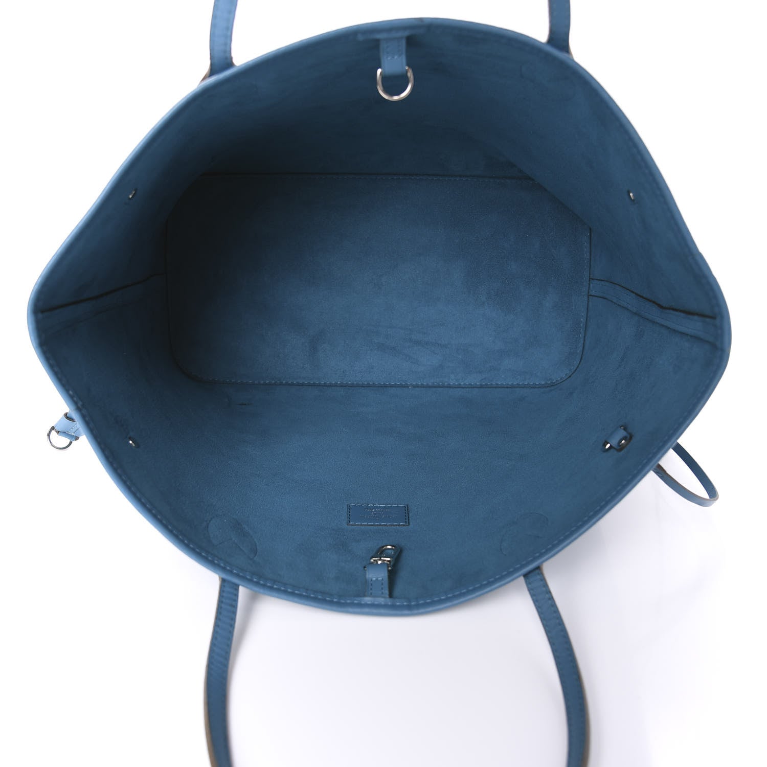Louis Vuitton Epi Neverfull MM Cyan 5 of 11