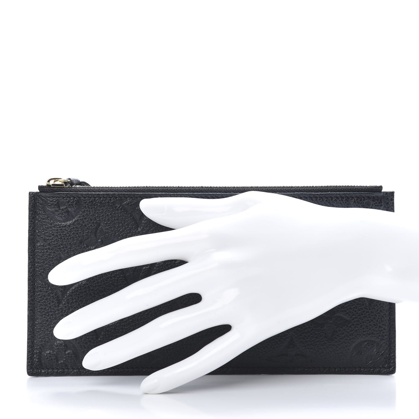 Empreinte Felicie Chain Wallet Zippered Insert Black