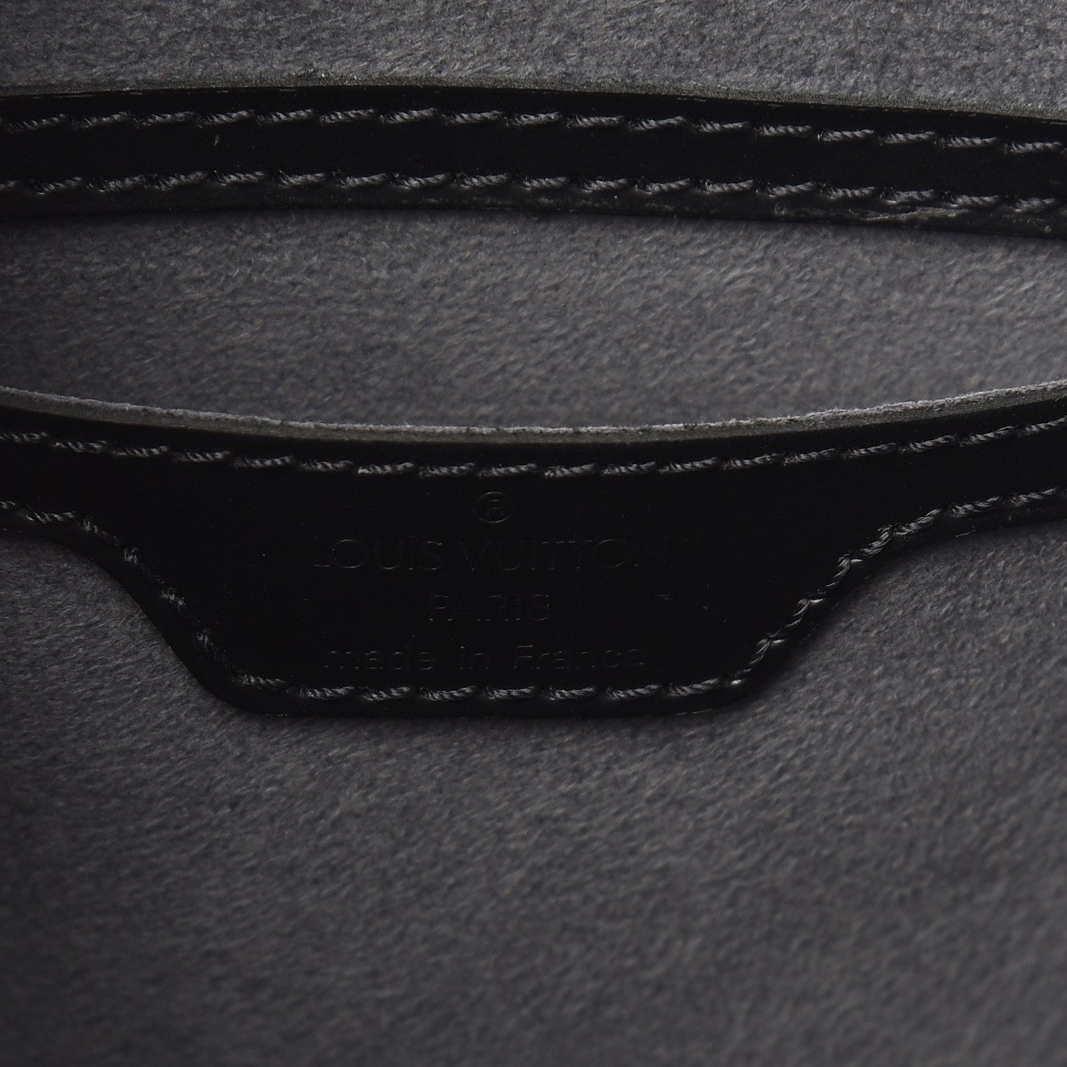 Louis Vuitton Epi Saint Jacques PM Black 6 of 9
