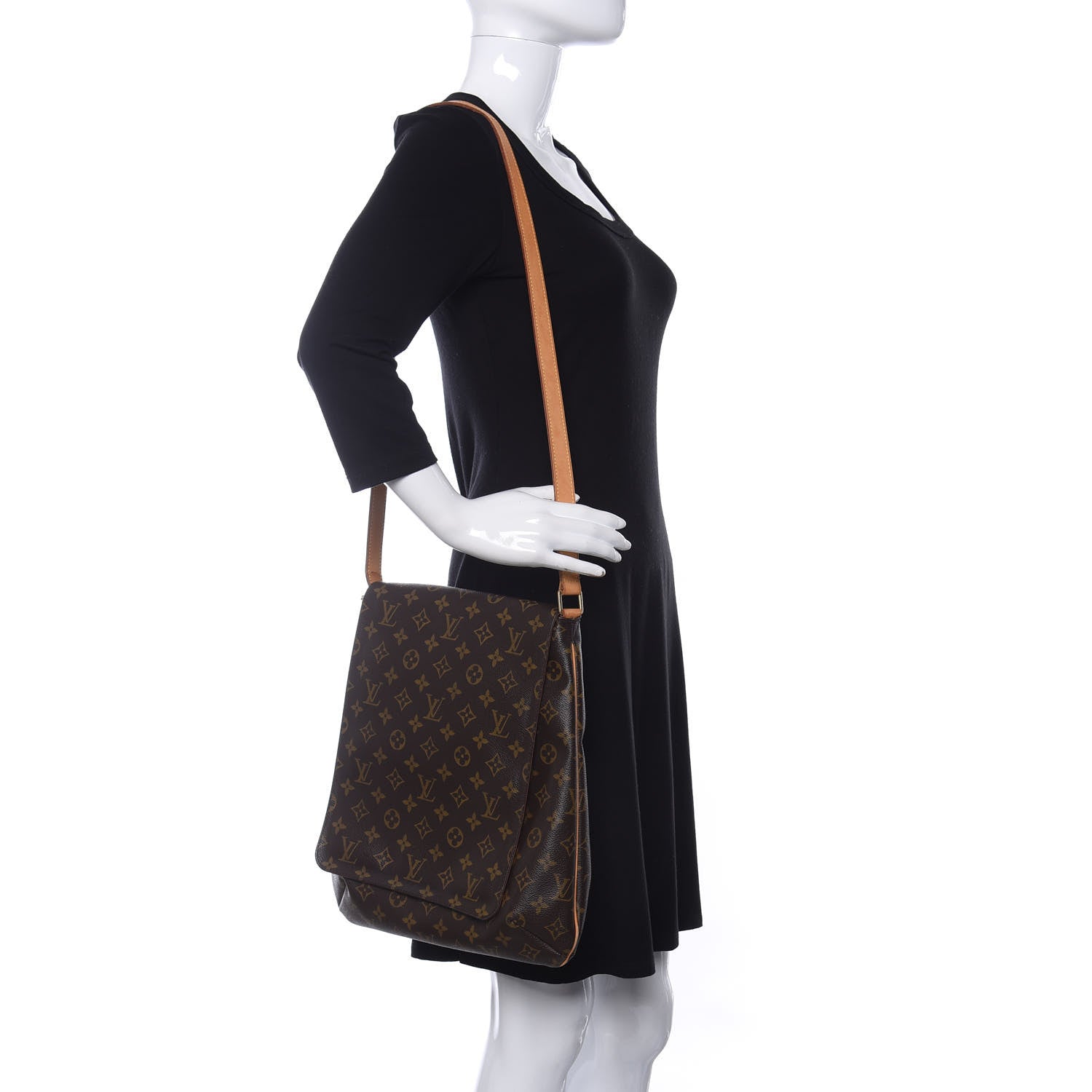 Louis Vuitton Monogram Musette GM 2 of 9