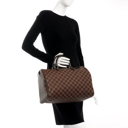 Louis Vuitton Damier Ebene Speedy 35 2 of 9
