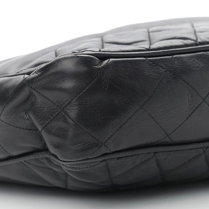 Chanel Lambskin Quilted Shoulder Bag Black 8 of 11