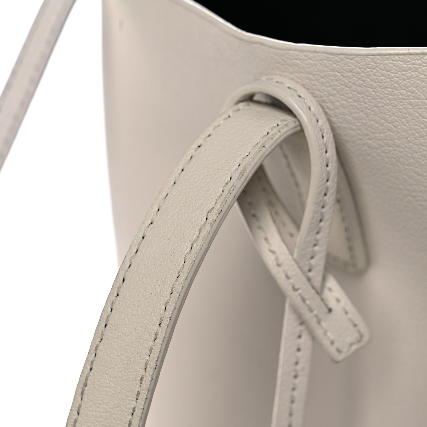 Calfskin Large Shopping Tote Porcellana