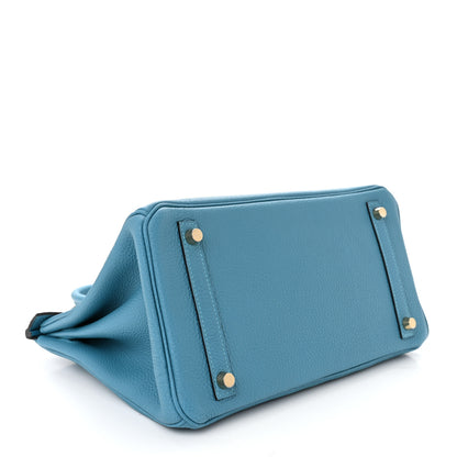 Hermes Togo Birkin 30 Turquoise 4 of 12