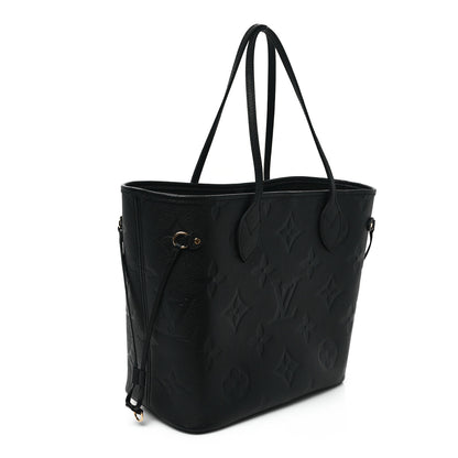 Louis Vuitton Empreinte Monogram Giant Neverfull MM Black 3 of 10
