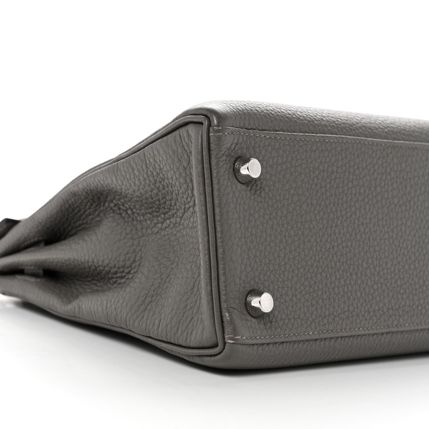 Hermes Togo Kelly Retourne 25 Etain 9 of 11